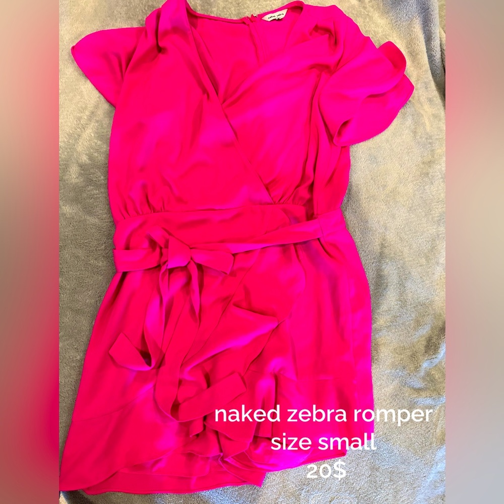 super cute pink romper